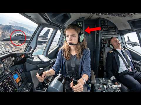 A Child in Seat 18A Shocked the Sky — When F-22 Pilots Heard Her Call Sign Falcon