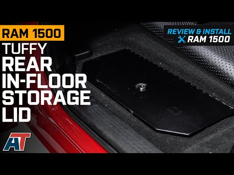 2019-2022 RAM 1500 Tuffy Security Products Rear In-Floor Storage Security Lid Review & Install