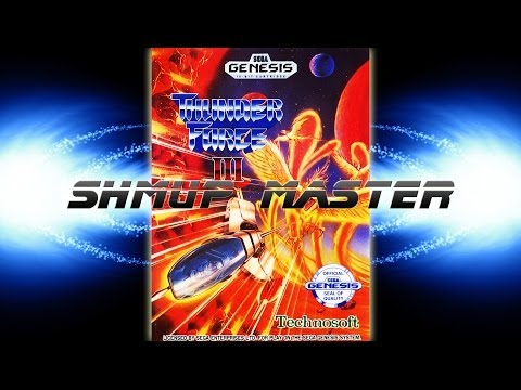 Thunder Force III Review w/1CC, 1LC Run & Commentary -Mania- 6291200 points