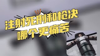 注射死刑和枪决的过程是什么样的？究竟哪个更痛苦？