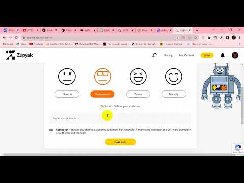 Zupyak - The Easiest SEO Optimised AI Writer - Rehan AI Lab