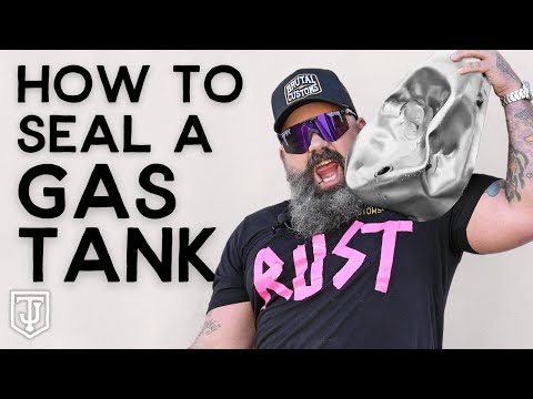 How To Line & Seal A Motorcycle Gas Tank - Avoid Fuel Tank Rust Forever