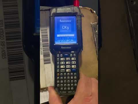 Using an RF scan gun