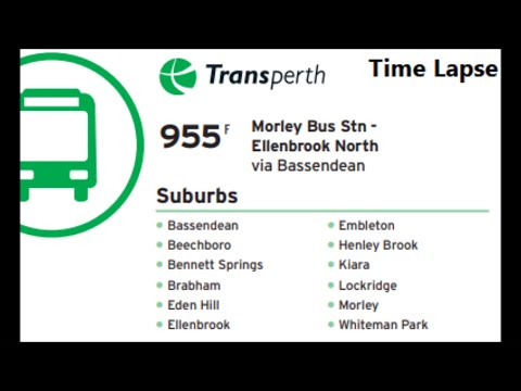 [Time Lapse] Transperth 955F