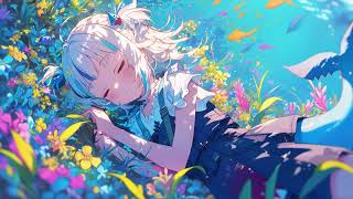 【LoFiBGM】Sleep with Gawr Gura– High sound quality The soothing sound of ocean waves