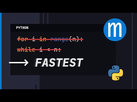 The Fastest Way to Loop in Python - An Unfortunate Truth