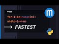 The Fastest Way to Loop in Python - An Unfortunate Truth