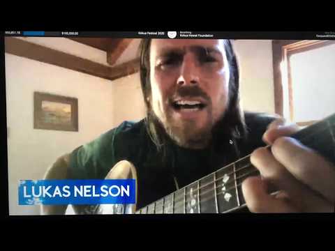 "Entirely Different Stars", Lukas Nelson, Kokua Festival 2020 by Jack Johnson,  live at home, Austin