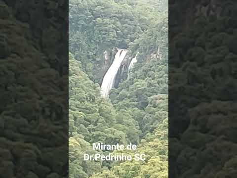 DOUTOR PEDRINHO, SANTA CATARINA, ACESSO GRATUITO, NA CACHOEIRA DE 60 METROS DE ALTURAS E NO MIRANTE