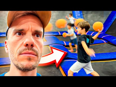 QUEIMADA NO PARQUE DE CAMAS ELÁSTICAS - Família Brancoala