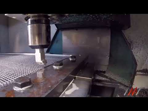 Broaching 1.5 mm slots on our VMC Doosan machine production job