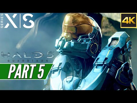 HALO 5 GUARDIANS (XBOX SERIES X) Walkthrough Gameplay PART 5 [4K 60FPS] - No Commentary