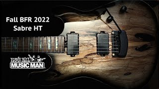 Video thumbnail for Mind Blowing Beauty of a guitar!! Ernie Ball Music Man Fall BFR 2022 Sabre HT Duello by Jon is just TOO LouD!!