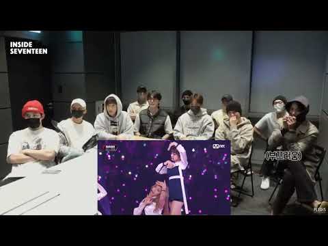 SEVENTEEN Reaction To IZ*ONE Rumor│2018 MAMA FANS' CHOICE in JAPAN