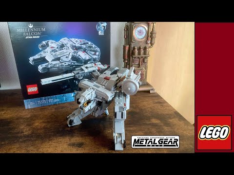 LEGO Metal Gear Rex Alternate Build of Millennium Falcon