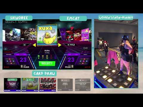 Shinobee vs EMCAT - Women's/Non-binary Winners Finals - CEO 2024 StepManiaX Tournament