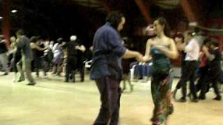 Chicho Frumboli e Juana Sepulveda ballano in Milonga al CUS di Catania 17/4/2010 (Video 1)