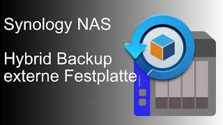 Hyper Backup auf externe Festplatte Synology Tutorial #S3 deutsch 2020