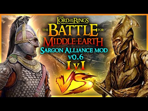 MIRKWOOD vs ROHAN (1v1) | The Battle for Middle-earth / Sargon Alliance Mod v0.6