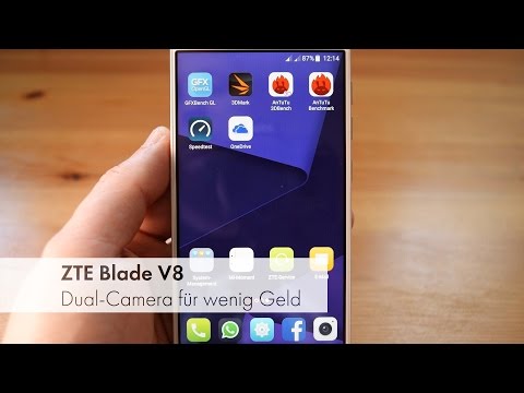 ZTE Blade V8 - Dual-Camera und Dual-SIM LTE für 250 Euro im Test [Deutsch]