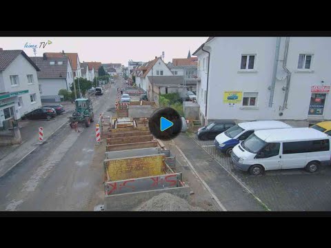 Baumaßnahme Römerstraße