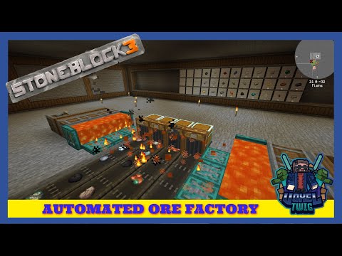 StoneBlock 3 | Ep 5 | Unlimited Ore Factory!
