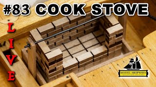 Ep. 83 - GROUP BUILD - COOK STOVE - Gunboat PHILADELPHIA (1776) -Model Shipways KIT