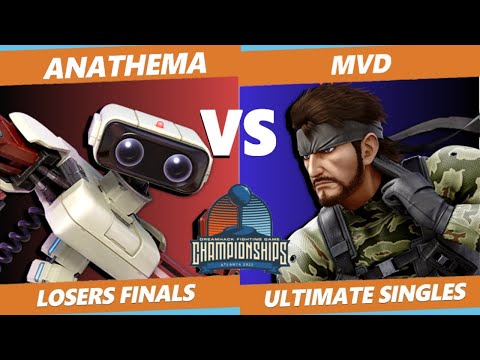 DHATL 2022 SSBU - CM| Anathema (R.O.B.) Vs. MVD (Snake) Smash Ultimate Tournament Losers Final