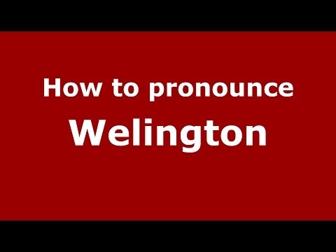 How to pronounce Welington (Brazilian Portuguese/Brazil)  - PronounceNames.com