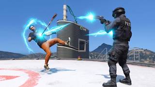 GTA 5 NPCs vs Magnetic Bomb Gun! (Epic Fights & Ragdolls) (Euphoria Physics