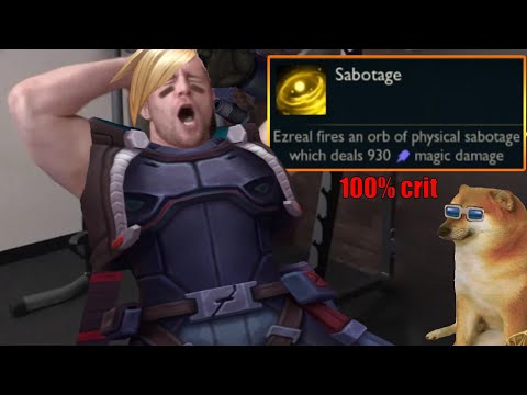 I bet your ezreal wont do this...