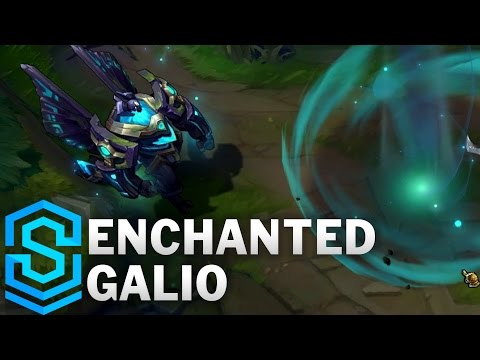 Enchanted Galio (2017) Skin Spotlight - League of Legends