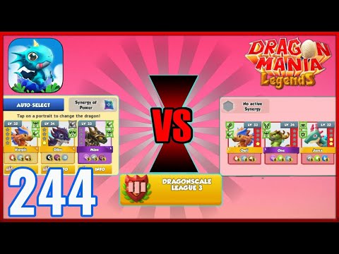 Arena DRAGONSCALE League 3 | Dragon Mania Legends - Gameplay Walkthrough Part 244 (iOS, Android).
