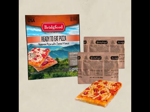 MRE Style Pepperoni Pizza Review - Bridgford Ready to Eat Pizza