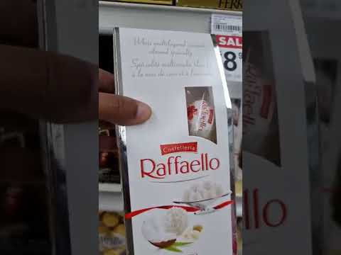 Ferrero Raffaello White Coconut Almond Specialty #shorts