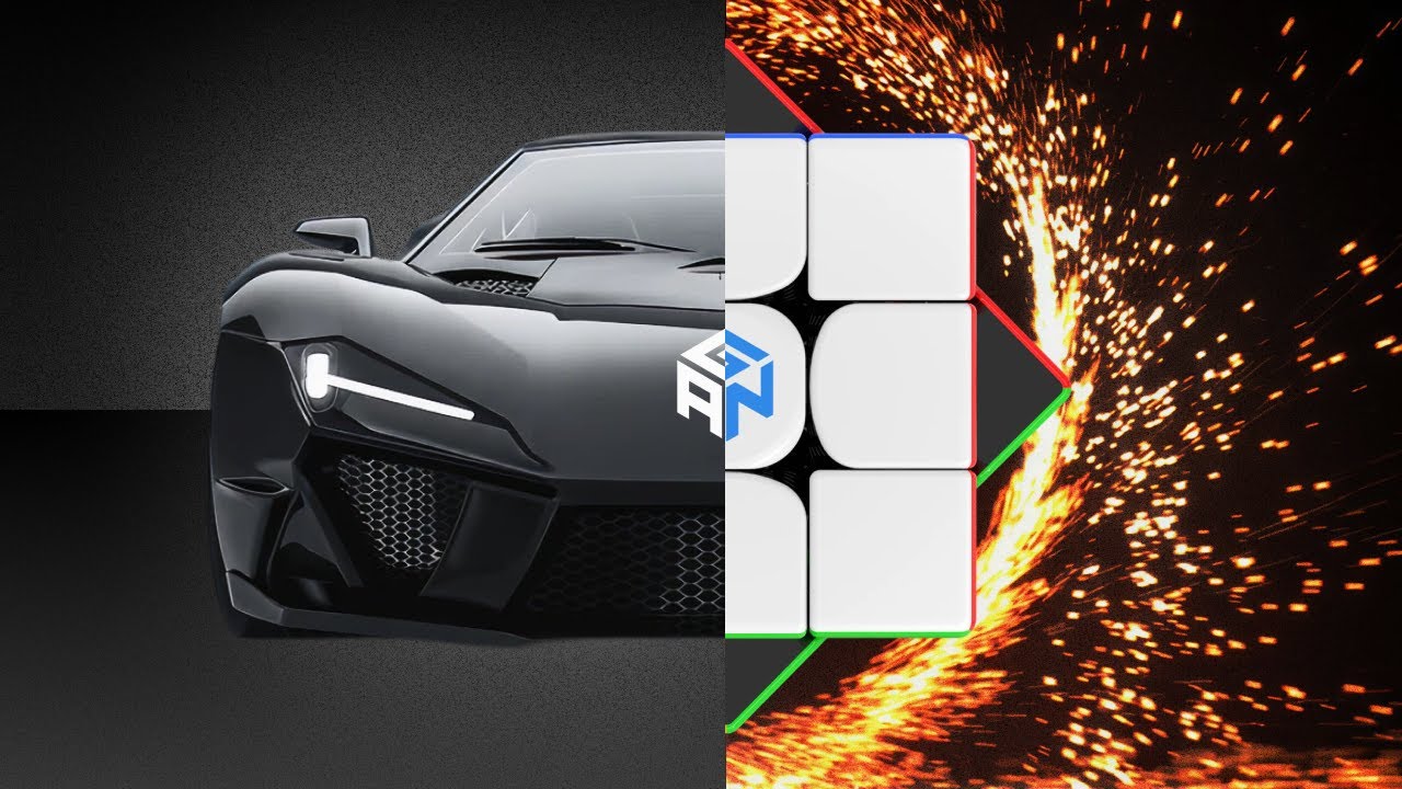 GAN 15 New Black: This Rubik's cube is special...