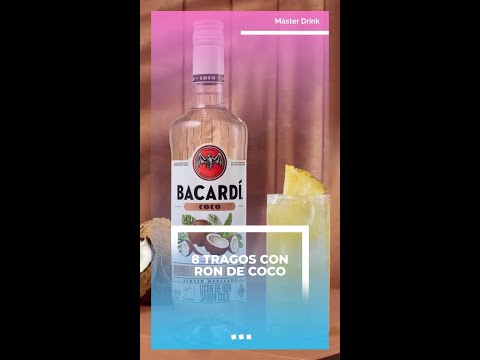8 tragos con RON DE COCO