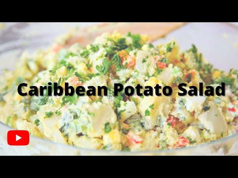 Caribbean Potato Salad | Jamaican Style
