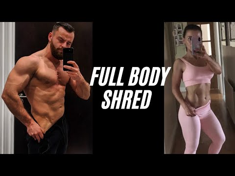 FULL BODY SHRED & SCULPT at Home - 30 Min Killer HIIT, No Repeat, No Equipment (FOLLOW ALONG) W8-13