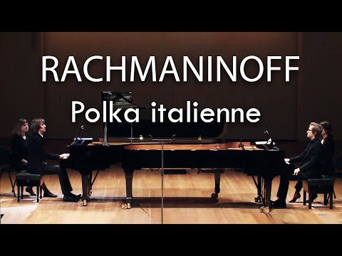 Rachmaninoff: Polka italienne. Dmitry Masleev and Philipp Kopachevsky