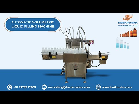 Automatic Volumetric Liquid Filling Machine - Wide Range of Machines