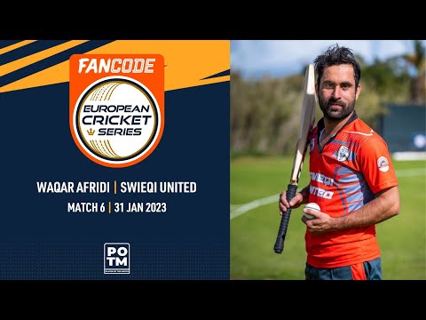 POTM: W.Afridi - SWU vs RST | Highlights | FanCode ECS Malta | Malta 2023 | ECS23.006