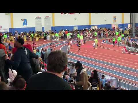 11 Girls 60m dash aau indoor nationals heat 2