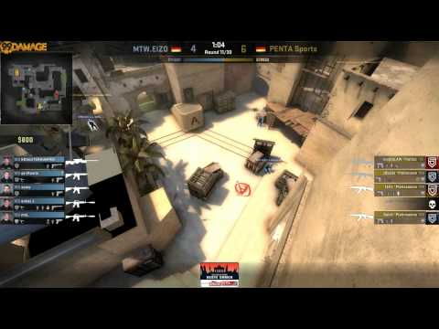 MTW vs. PENTA | Halbfinale, EPS Winter 2014 Cup #5 | (de_mirage)