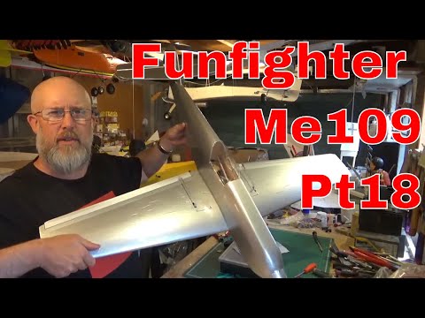 Cambrian Funfighter 42" Me109 Build Pt18 FINISHED
