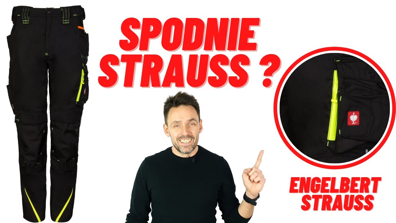 GENIALNE spodnie robocze ENGELBERT STRAUSS !!!