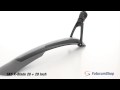 SKS X-Blade 28 + 29 Inch Spatbord — video 3