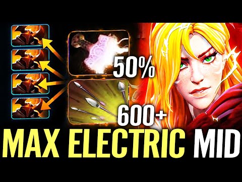 🔥 600AS MAX Electric Windranger MID — Mjollnir + Focus Fire 50% Chance Release vs CK Dota 2 Pro