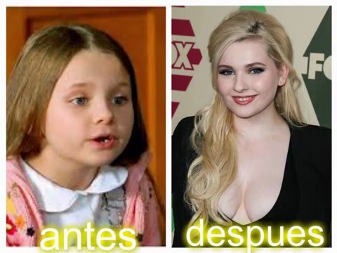 personajes de chestnut antes y despues