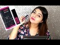 *NEW* NYKAA MATTE TO LAST LIQUID LIPSTICK SWATCHES REVIEW | Misha chawla
